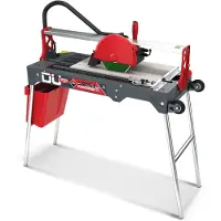 Rubi DU-200 EVO 850, Stationær flisesav, 850 W, 2790 rpm, 20 cm, 85 cm, 230 V