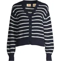 Levi's Cardigan 'Snowflake Cardigan' navy / hvid
