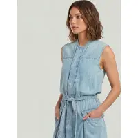 G-Star Parachute Dress - Light blue - Women