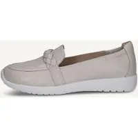 Caprice Slipper, white, made of Leather, Size 38