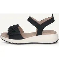 Caprice Sandal, blue, made of Leather without heel, Size 38