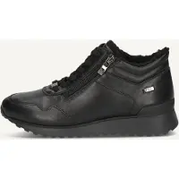 Caprice Bootie, black, made of Leather without heel, Size 42