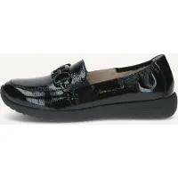 Caprice Slipper, black, made of Leather, Size 41