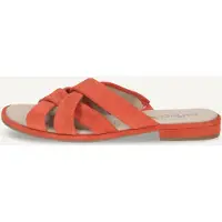 Caprice Mule, orange, made of Leather with Block heel, Size 42