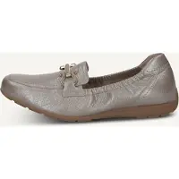 Caprice Slipper, grey, made of Leather, Size 37