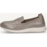 Caprice Slipper, grey, made of Leather, Size 38