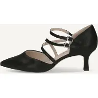 Caprice Pumps, black, made of Leather with Queenie, Size 39