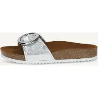 Caprice Mule, silver, made of Leather without heel, Size 41