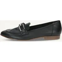 Caprice Slipper, black, made of Leather, Size 39