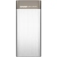 Qnap USB 4 Type-C to 1 x 10GbE SFP+Network A, Ledningsført, USB Type-C, Ethernet, 10000 Mbit/s, Sølv