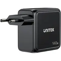 UNITEK 140w 3xusb-c Usb-c Vægoplader