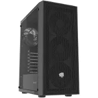 Fury SHOBO SH8F MIDI TOWER CASE WITH WINDOW BLACK