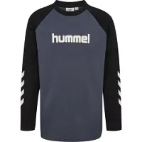 Hummel Bluse - HmlJR Logo - Ombre Blue - - 7-8 år (122-128) - Bluse