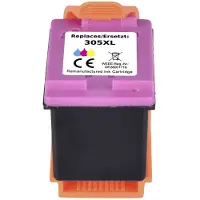 Renkforce RF-5633220, Blå, Magenta, Gul, 5 ml, 1 stk, 200 Sider, Enkelt pakke