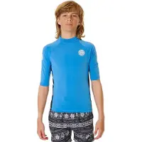 Rip Curl Icons Uv Brushed Kortærmet Rash Guard