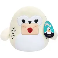 Squishmallows 20 cm Harry Potter Hedwig Holding Le