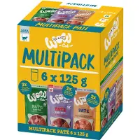 WOW Cat Økonomipakke Adult Mix 24 x 125 g - Mix (3 varianter)