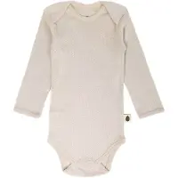 Pine Cone Body l/æ - Pointelle Dot - Natura - - 56 - Body L/Æ