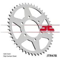 JT Sprockets 520 Jtr478.45zbk Steel Bagtandhjul