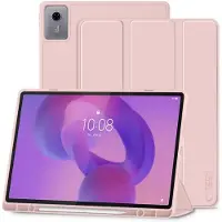 Tech-Protect Lenovo Idea Tab Plus SmartCase Pen Tri-Fold Folio Cover - Pink