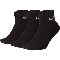 Nike Polstrede Nike-ankelstrømper (3 par) - sort