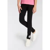 Converse Leggings - Wordmark - Sort m. Logo - - 8-10 år (128-140) - Leggings