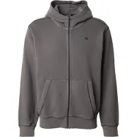 G-Star Unit Washed Full Zip Hooded Sweater - Black - Men