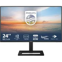 Philips 1000 series 24E1N1300AE/00 computer monitor 60.5 cm (23.8") 1920 x 1080 pixels Full HD LCD Black