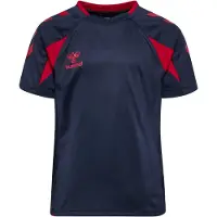 Hummel Core 2.0 Trænings T-Shirt - Navy/Rød Børn, størrelse 140 cm