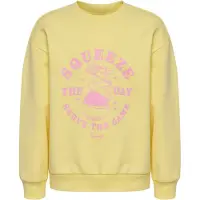 Hummel Sweatshirt - hmlJR Graphic - Mellow Yellow - - 13-14 år (158-164) - Sweatshirt