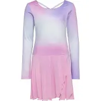 Hummel Gymnastikdragt - hmlJR GRADIENT SKIRTY GYMSUIT - Pastel L - - 8 år (128) - Gymnastiktøj