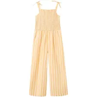Mango KIDS Overall 'Sunny' gul / hvid