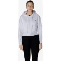 Armani Exchange A|X Armani Exchangetil kvinder. XW000822AF10818U0002 Hvid sweatshirt med lynlås (XS), Casual, Sport, Bomuld, Multisport
