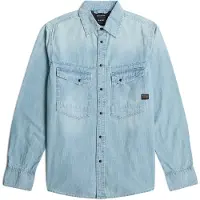 G-Star Dakota Regular Shirt Long Sleeve - Light blue - Men