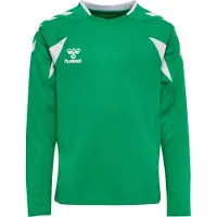 Hummel Core 2.0 Trøje Lange Ærmer - Grøn/Hvid Børn, størrelse 116 cm