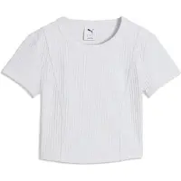 Puma Essentials Geripptes T-shirt, størrelse X-Small