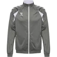 Hummel Sportssweatjakke mørkegrå / hvid