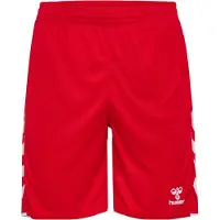 Hummel Core 2.0 Træningsshorts - Rød/Hvid, størrelse X-Small