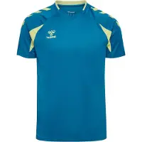 Hummel Funktionsskjorte 'Core 2.0' cyanblå / lysegrøn