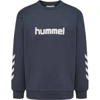 Hummel Sweatshirt - HmlJR Logo - Ombre Blue - - 9-10 år (134-140) - Sweatshirt