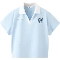 Mango KIDS Bluser & t-shirts 'ARGEN' lyseblå / mørkeblå / mørkegul / hvid