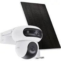 Ezviz HB90 Dual Kit, IP-sikkerhedskamera, Udendørs, Ledningsført, Amazon Alexa & Google Assistant, Væg, Sort, Hvid