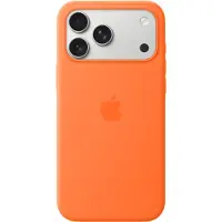 Apple - Beskyttelsescover til mobiltelefon - MagSafe-kompatibilitet - silicone - orange - for iPhone 17 Pro Max