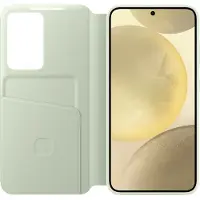 Samsung Galaxy S24 Smart View Wallet Case Light Green