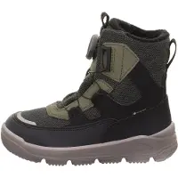 Superfit Snowboots 'Mars' mørkegrøn / sort