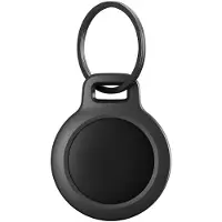 Nomad Rugged Keychain - AirTag | Black | v2
