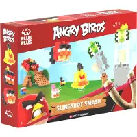Plus plus x Angry Birds - Slingshot Smash - 300 stk. - - OneSize - Klodser