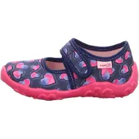 Superfit Hjemmesko 'Bonny' blå / navy / fuchsia