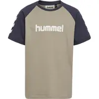 Hummel T-Shirt - HmlJR - Vintage Khaki - - 7-8 år (122-128) - T-Shirt