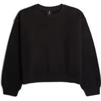 G-Star Premium Core Cropped Loose Sweater - Black - Women
